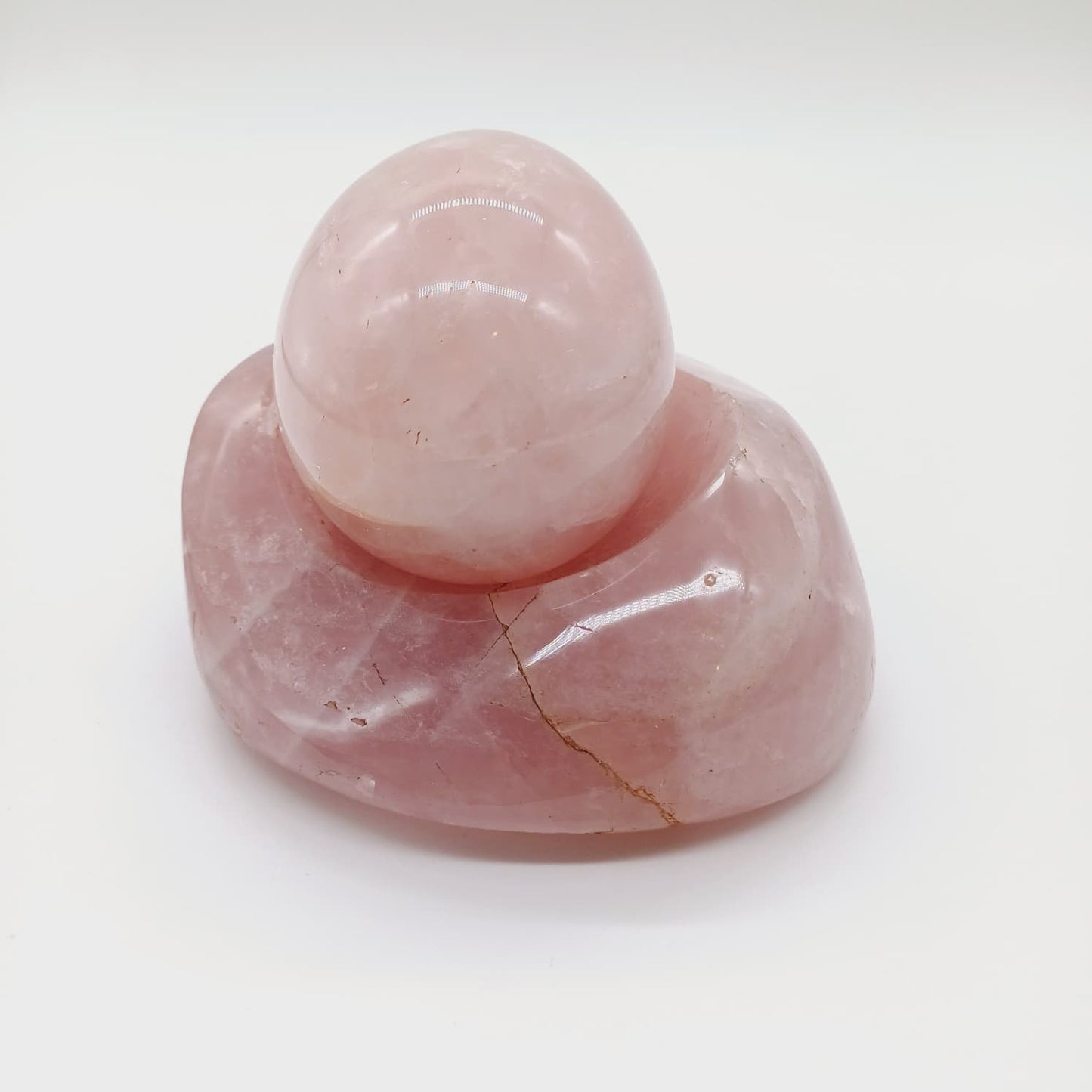 Rumi Şifa Pembe Kuvars Doğal Taş Enerji Seti