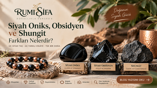 Siyah Oniks mi Obsidyen mi Shungit mi? Farkları ve Özellikleri