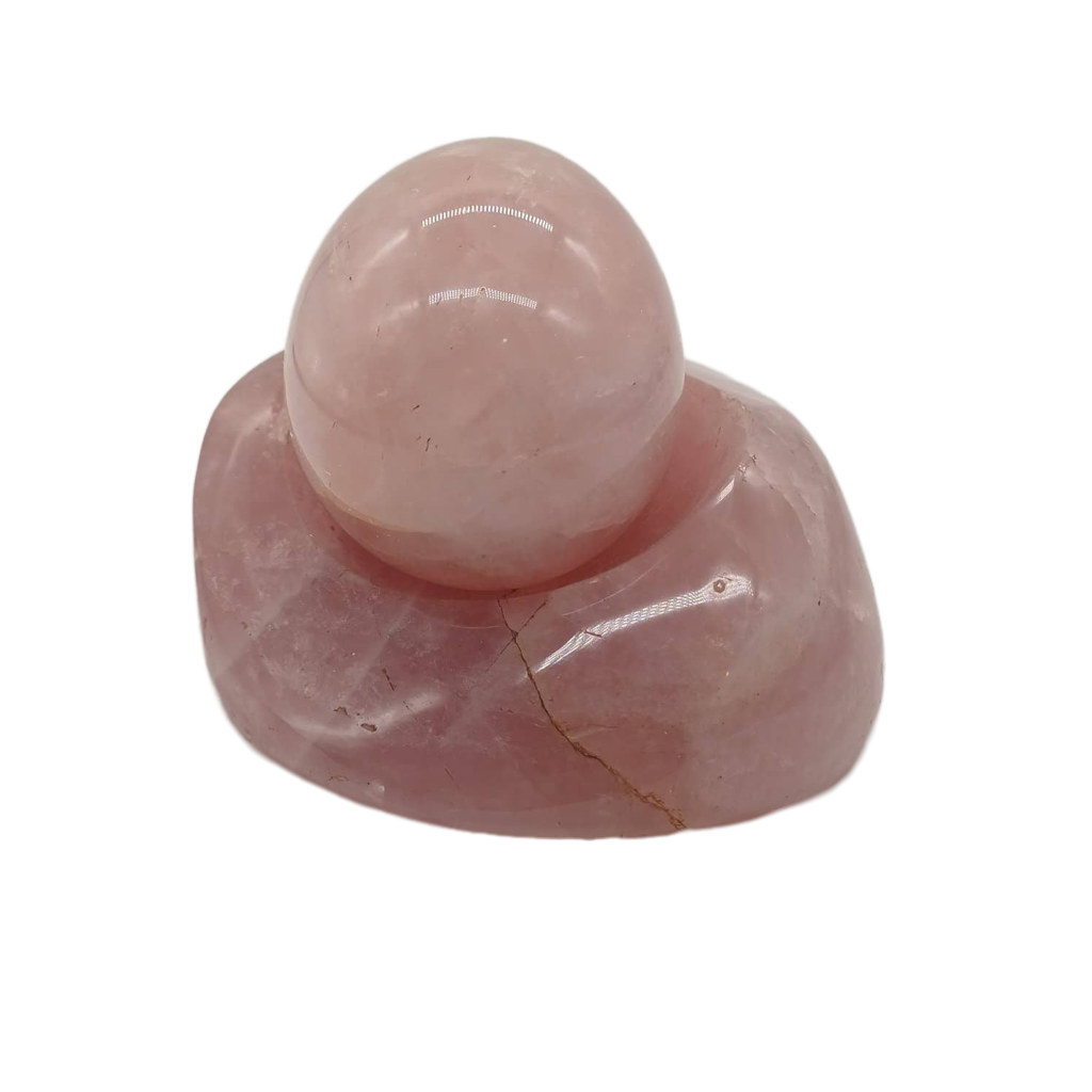 Rumi Şifa Pembe Kuvars Doğal Taş Enerji Seti