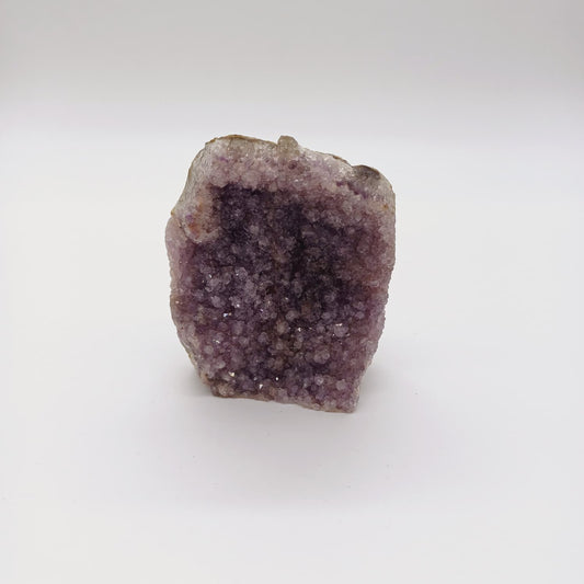 Rumi Şifa Ametist Druza Kayaç Doğal Taş (405 gr.)