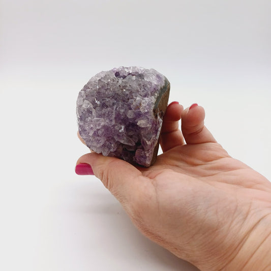 Rumi Şifa Ametist Kayaç Doğal Taş (380 gr.)