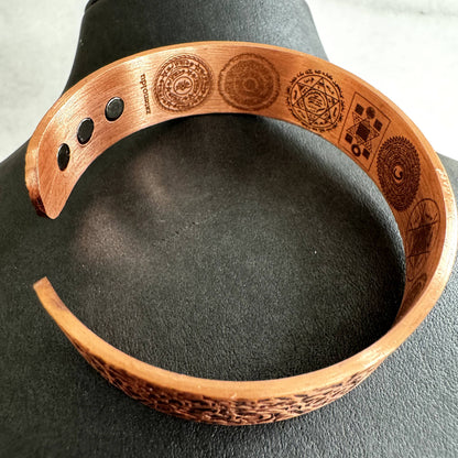 Rumi Şifa Manevi Zırh Bakır Bileklik