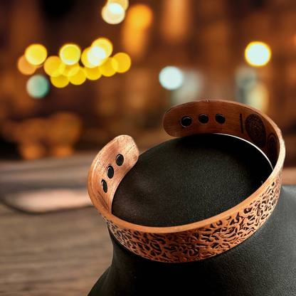 Rumi Şifa Manevi Zırh Bakır Bileklik