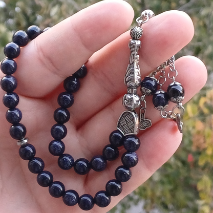 Rumi Şifa Yıldız Doğal Taş Tesbih